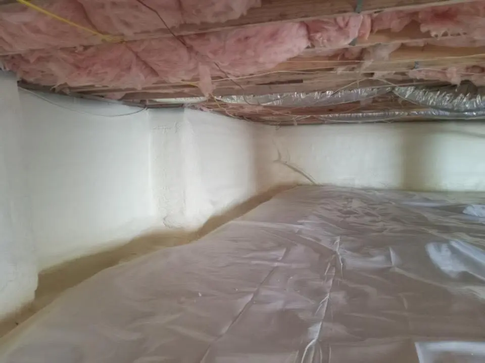 Crawl space encapsulation with closed-cell spray foam for Metal Roof Coating in Burr Ridge